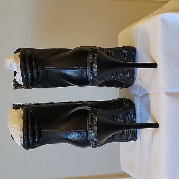 L.A.M.B. Leather Ankle Bootie - Picture 3 of 4